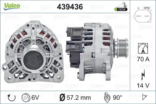 генератор VALEO 439436