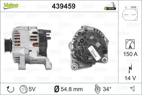 генератор VALEO 439459