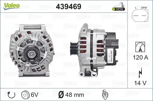 генератор VALEO 439469