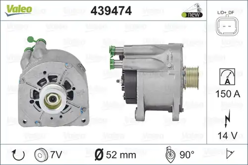 генератор VALEO 439474