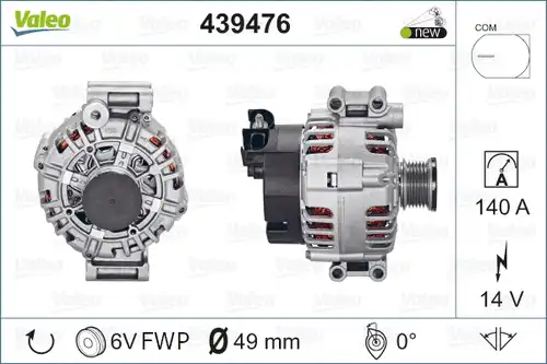 генератор VALEO 439476