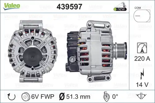 генератор VALEO 439597