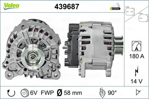 генератор VALEO 439687