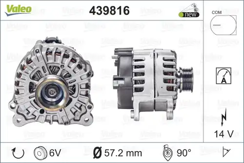 генератор VALEO 439816