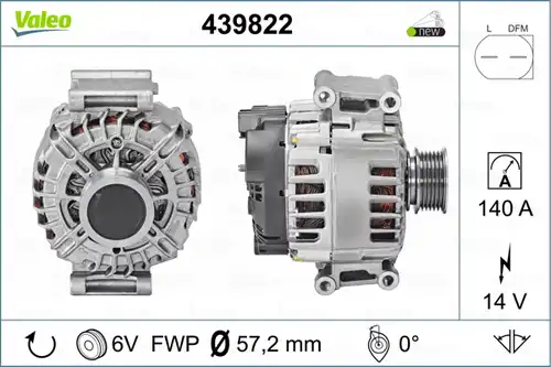 генератор VALEO 439822