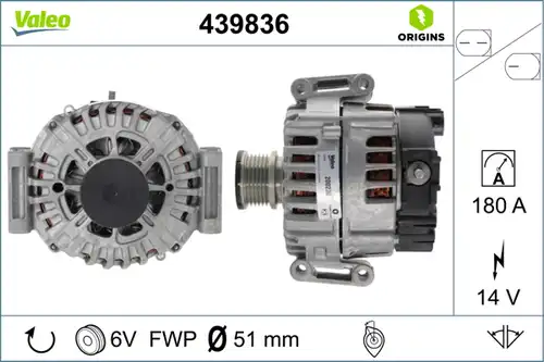 генератор VALEO 439836