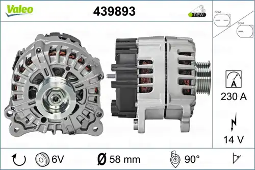 генератор VALEO 439893