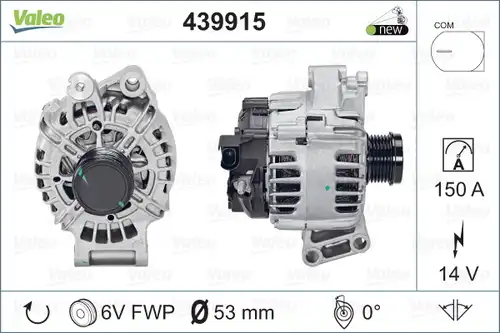 генератор VALEO 439915