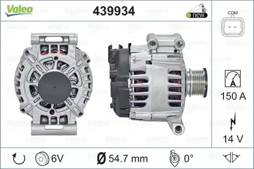 генератор VALEO 439934