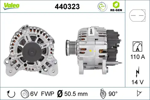 генератор VALEO 440323