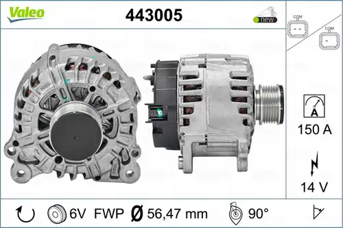 генератор VALEO 443005