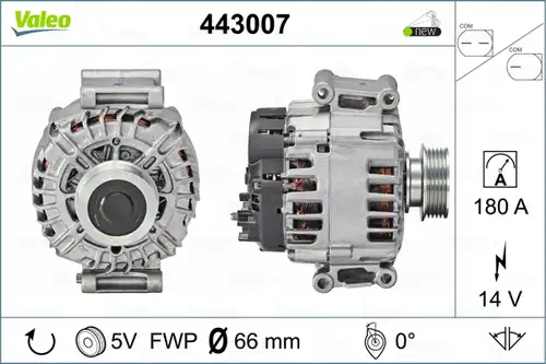 генератор VALEO 443007