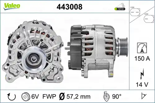 генератор VALEO 443008