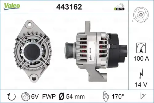 генератор VALEO 443162