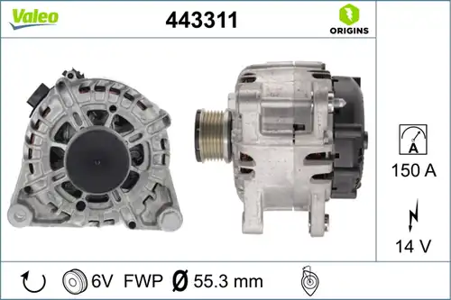 генератор VALEO 443311