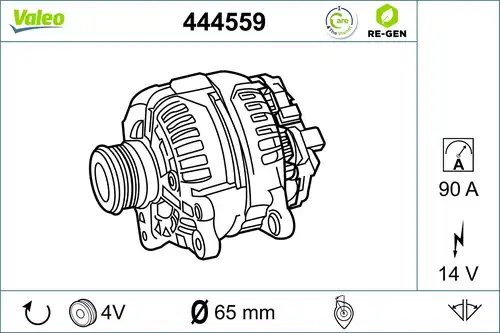 генератор VALEO 444559