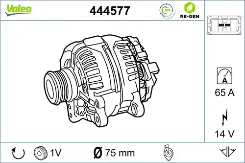 генератор VALEO 444577