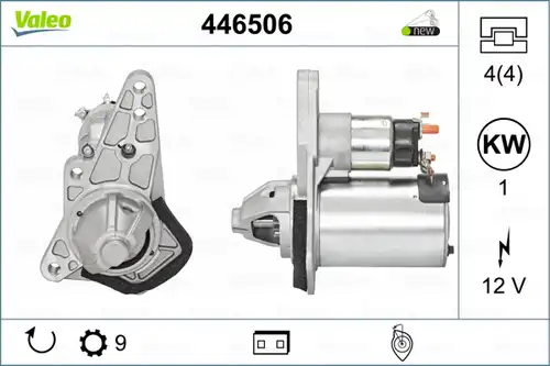 стартер VALEO 446506