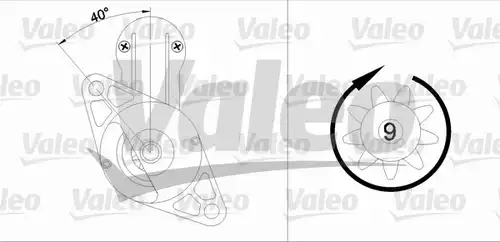 стартер VALEO 455611