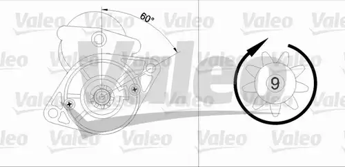 стартер VALEO 455612