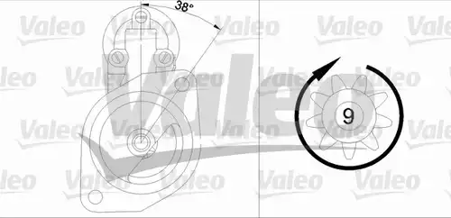 стартер VALEO 455686