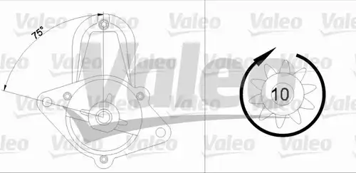 стартер VALEO 455699