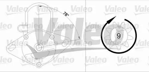 стартер VALEO 455737