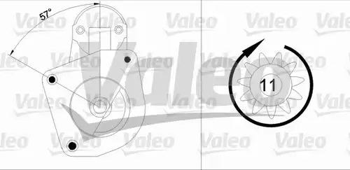 стартер VALEO 455872