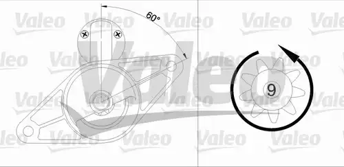 стартер VALEO 455902