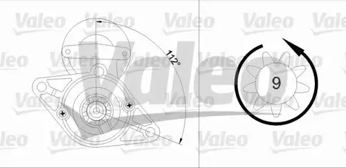 стартер VALEO 455916