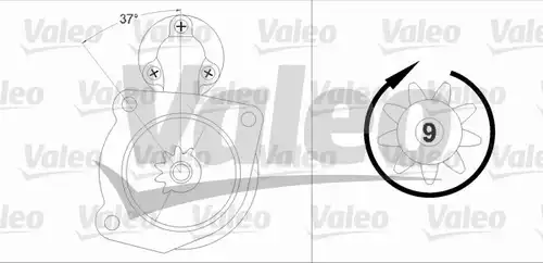 стартер VALEO 458212