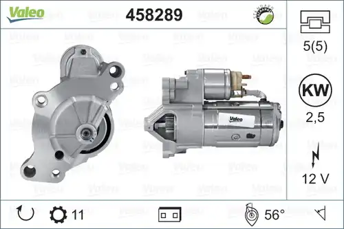 стартер VALEO 458289