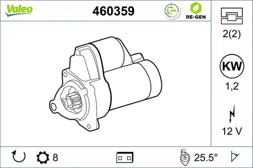 стартер VALEO 460359