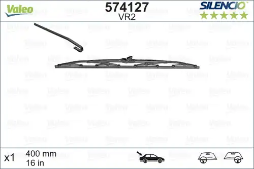 перо на чистачка VALEO 574127