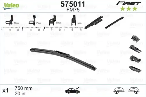 перо на чистачка VALEO 575011