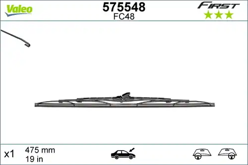 перо на чистачка VALEO 575548