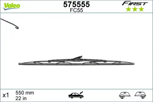 перо на чистачка VALEO 575555