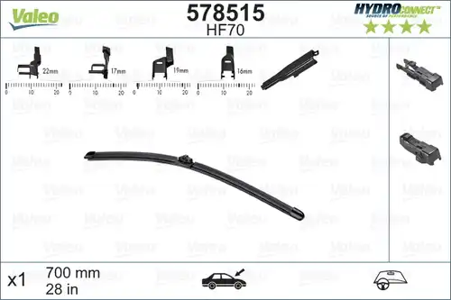 перо на чистачка VALEO 578515