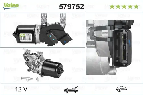 двигател на чистачките VALEO 579752