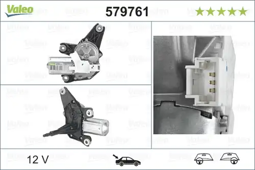 двигател на чистачките VALEO 579761