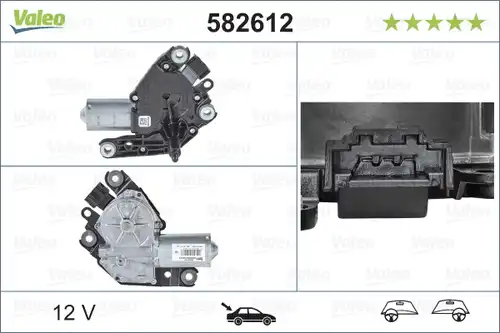 двигател на чистачките VALEO 582612