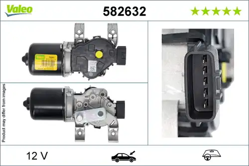 двигател на чистачките VALEO 582632