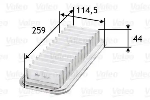 въздушен филтър VALEO 585059