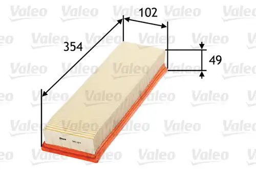 въздушен филтър VALEO 585114