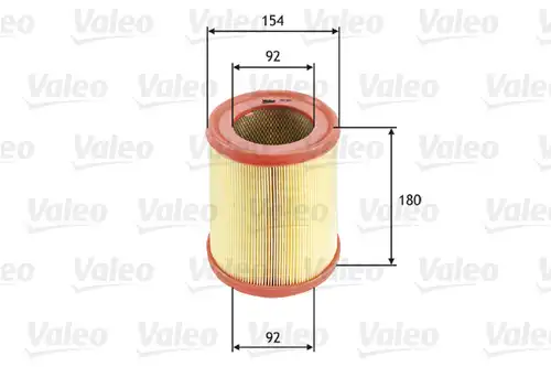 въздушен филтър VALEO 585604