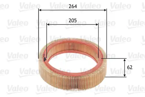 въздушен филтър VALEO 585607