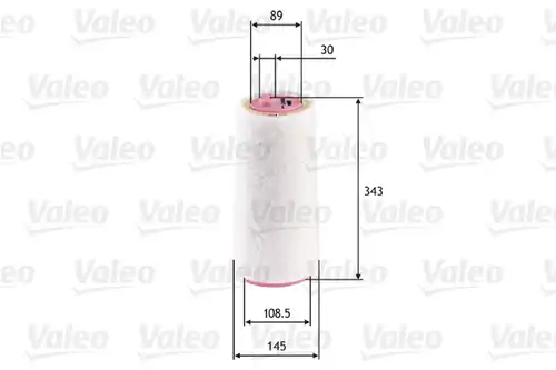 въздушен филтър VALEO 585617