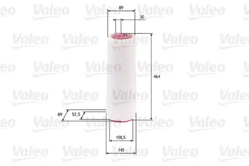 въздушен филтър VALEO 585625