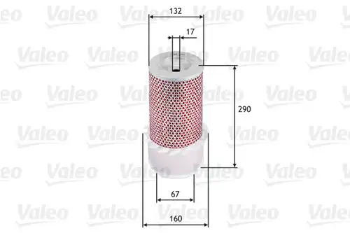 въздушен филтър VALEO 585636