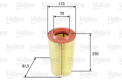 въздушен филтър VALEO 585649